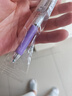 uni三菱 uni-ball UMN-138S按動(dòng)黑色中性筆高顏值0.38mm黑筆簽字筆商務(wù)學(xué)生專用水筆水性筆 1支 曬單實(shí)拍圖