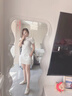 ZHR樂(lè)福鞋女春秋百搭通勤兩穿單鞋女真牛皮軟底女鞋 BK81 米色 37  曬單實(shí)拍圖