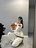 貓人（MiiOW）【王心凌同款】哆啦A夢(mèng)聯(lián)名款男女同款秋冬學(xué)院風(fēng)半邊絨家居服 曬單實(shí)拍圖