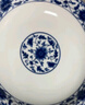 景德鎮(zhèn)（jdz）中式傳統(tǒng)餐具碗碟套裝散件碗盤家用陶瓷飯碗餐盤面碗搬家喬遷禮物 纏枝牡丹-6英寸面碗*2 曬單實(shí)拍圖