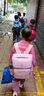 卡拉羊兒童書(shū)包小學(xué)生1-3-6年級減負護脊防下墜減壓男孩女生雙肩包背包 曬單實(shí)拍圖