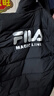 FILA 斐樂(lè )官方情侶羽絨服2025年冬時(shí)尚休閑連帽上衣男女同款保暖外套 曬單實(shí)拍圖