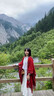 FitonTon圍巾女名族風(fēng)大披肩新疆旅游穿搭披風(fēng)斗篷保暖防風(fēng)斗篷拍照外套 曬單實(shí)拍圖