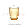 康寧玻璃杯 4個家用高硼硅加厚杯子耐熱水杯牛奶杯 鉆石杯4件組 250ml 4只 曬單實拍圖