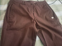 KOLON SPORT/可隆長(cháng)褲 女子戶(hù)外運動(dòng)休閑微柔軟親膚露營(yíng)喇叭修身褲子 LKLP4MT640-BR 棕色 L（170/78A） 曬單實(shí)拍圖
