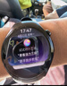 華為（HUAWEI）手表WATCH 5【情定七夕】智能運(yùn)動(dòng)健康eSIM獨(dú)立通話血氧呼吸體溫監(jiān)測(cè)風(fēng)險(xiǎn)評(píng)估男女士朋友4Pro 46mm蒼穹黑丨黑色氟橡膠表帶【皮表帶+貼膜】 曬單實(shí)拍圖