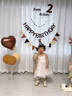 班喜迪女童夏季連衣裙2025新款洋氣兒童吊帶裙夏裝女寶寶公主裙周歲禮服 粉色 90 曬單實拍圖