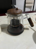 TEAHUE飄逸杯玻璃泡茶壺全玻璃內(nèi)膽燒水壺按壓茶具煮茶器茶水分離泡茶杯 曬單實拍圖