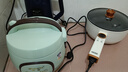 小米生態(tài)鏈品牌DUOTA電炒鍋炒煎燉煮一體多功能不粘鍋電煮鍋家用電鍋蒸煮炒煎電熱火鍋 智能24CM【黑陶晶內(nèi)膽】 曬單實拍圖