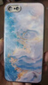 品托（Pintop）蘋果7手機(jī)殼iphone7plus玻璃新款保護(hù)套簡約輕薄散熱抗指紋全包直邊防摔硬殼高級(jí)創(chuàng)意男女 iPhone8【遠(yuǎn)峰藍(lán)-水墨鎏金】 電鍍玻璃殼 曬單實(shí)拍圖