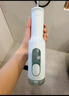 米家小米立式?jīng)_牙器洗牙器水牙線(xiàn) F300煙紗白 創(chuàng  )新散射脈沖 4檔模式3種噴嘴牙齒沖洗器 七夕情人節禮物 曬單實(shí)拍圖