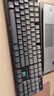 狼蛛（AULA）F108pro客制化機械鍵盤(pán) 無(wú)線(xiàn)藍牙三模連接 多功能顯示屏 Gasket結構 RGB燈效 108鍵盤(pán)電腦游戲辦公 F108Pro微塵灰【焦糖拿鐵軸】8000mAH 曬單實(shí)拍圖