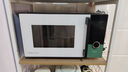 美的（Midea）微烤炸一體機 微波爐烤箱空氣炸一體機 900W變頻  石墨烯熱風(fēng)烤 不銹鋼內膽 23L容量C3F6 C3F6 曬單實(shí)拍圖
