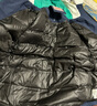 鴨鴨（YAYA）兒童羽絨服男童中長(cháng)款戶(hù)外加厚冬季中大童裝上衣外套SN 藏青色 130 曬單實(shí)拍圖