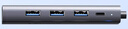 聯(lián)想（Lenovo）USB3.0分線器拓展塢擴(kuò)展塢轉(zhuǎn)千兆網(wǎng)口RJ45有線網(wǎng)卡轉(zhuǎn)接頭筆記本電腦USB擴(kuò)展小新一拖四轉(zhuǎn)換器 曬單實(shí)拍圖