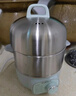 蘇泊爾（SUPOR）煮蛋器 小電蒸鍋 多功能家用不銹鋼蒸蛋器  煮雞蛋神器 可定時自動斷電 Z16YK858 曬單實(shí)拍圖