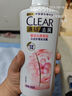 清揚(yáng)（CLEAR）去屑蓬松洗發(fā)水套裝  櫻花沁爽香型500gx2+100g 水潤凈屑持久留香 曬單實(shí)拍圖