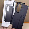 三星（SAMSUNG）適用三星zfold6/7原廠(chǎng)zfold7皮革W26支架手機保護殼原裝6折疊殼 原廠(chǎng) 皮革(藍色支架)原封包裝 三星Galaxy Z Fold7 曬單實(shí)拍圖