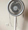 美的（Midea）【暴風(fēng)循環(huán)】空氣循環(huán)扇大風(fēng)量搖頭電風(fēng)扇家用臺式落地扇輕音臥室節能小風(fēng)扇柔風(fēng)輕羽扇 FGA24TQ 曬單實(shí)拍圖