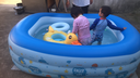 西哈泳士?jì)和錃庥斡境丶矣檬彝鈰雰河斡就凹雍裣丛枧鑼殞殤?hù)外大型戲水池 加厚2.1米3層【暢玩套餐】有線(xiàn)芯閃充 曬單實(shí)拍圖