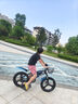 津馳遠(yuǎn)兒童自行車6-10-15歲碟剎中大童山地男女孩學(xué)生單車一體輪腳踏車 車燈款|藍(lán)色+變速+雙碟剎+輻條輪 22寸【身高140-160cm】約11-15歲 曬單實(shí)拍圖