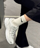 耐克（NIKE）官方男女童P-6000大童運(yùn)動(dòng)鞋秋季千禧復(fù)古跑鞋風(fēng)HV5064 003淺銀灰/淺銀灰/白/金屬銀 37.5 曬單實(shí)拍圖