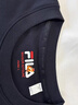 FILA 斐樂官方男子針織短袖衫2025夏新款狐貍刺繡休閑舒適純棉T恤 曬單實拍圖