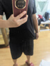 羅蒙短袖復古t恤男士夏季冰絲高端商務(wù)polo半袖衫截上衣百搭速干衣服 【兩件裝】白色+黑色 XL 【建議120-140斤】-面料升級 曬單實(shí)拍圖