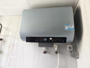 海爾（Haier）國家補貼20%雙膽扁桶電熱水器60升 BK1SE 雙2200W黃金功率速熱一級能效節能 家用超薄儲水式大水量 曬單實(shí)拍圖