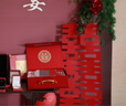威爾基彩禮箱禮金箱6-10萬(wàn)禮金盒彩禮盒盒子彩禮箱訂婚錢(qián)盒高級聘禮盒 錦繡龍鳳 中號可裝6-10萬(wàn) 四件套 金蔥金把禮金箱 曬單實(shí)拍圖