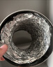 沐唯（muvi）衛(wèi)生間排氣扇排風扇煙道浴霸管道通風管100mm直徑鋁箔排煙管2米 曬單實拍圖