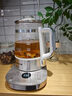 九陽（Joyoung）1.8L全玻璃沸萃養(yǎng)生壺煮茶器 316L雙鋼加長茶籃 輕音燉煮 0膠水0異味0重金屬家用電燒水壺18WY20R 曬單實拍圖