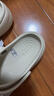 卡駱馳（crocs）經(jīng)典云朵Clog女沙灘洞洞鞋涼拖鞋206750 206750-001  37  曬單實(shí)拍圖