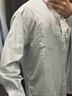 優(yōu)衣庫男裝/男女同款華夫格亨利領(lǐng)套頭衫長(cháng)袖T恤純色休閑475353 475353/01乳白色 M /170/92A 曬單實(shí)拍圖