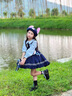 G.DUCKKIDS洛麗塔公主裙女童連衣裙夏季朱迪兒童裙子兔子警官生日蓬蓬裙春秋 朱迪裙子+裙撐 100 尺碼2~3歲【 90-100cm】 曬單實(shí)拍圖