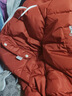 名芮珊羽絨服女中長款修身皮面反季女韓版寬松襖2024年新款冬裝小個子加 黃色 S 80-95斤 曬單實(shí)拍圖