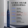 錦美客（JIMOK）德國電動牙刷充電式送男友女友生日禮物套裝送刷頭成人專用聲波款 月光白 曬單實拍圖