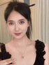 DRIG項(xiàng)鏈女生純銀輕奢小眾感和田玉生日禮物2025年新款送閨蜜女友 s925純銀福袋項(xiàng)鏈【金色】 曬單實(shí)拍圖