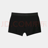 Levi's【商場同款】李維斯男士時尚經(jīng)典LOGO織花黑色平角單條裝 黑色 M 曬單實拍圖