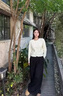 班尼路（Baleno）圓領(lǐng)針織開衫外套女2025年秋季新款親膚休閑簡約舒適寬松百搭上衣 曬單實拍圖