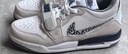 耐克（NIKE）Jordan官方耐克喬丹AJ312男子運(yùn)動(dòng)鞋秋季緩震低幫CD7069 124白/深藏青/淺灰/冷灰 42.5 曬單實(shí)拍圖