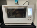 東芝（TOSHIBA）【國(guó)家補(bǔ)貼20%】白珍珠水波爐高奢款家用微波爐烤箱微蒸烤炸燉一體機(jī)蒸烤箱26L觸控彩屏YD95CNW 曬單實(shí)拍圖