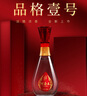河套酒業(yè) 河套王品格壹號 濃香型白酒 52度 500ml*2瓶 雙瓶裝 曬單實(shí)拍圖