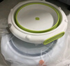 babycare嬰兒洗臉盆折疊盆可掛可折疊星航洗面臉盆 3件套洗臉+洗腳+洗屁屁 曬單實(shí)拍圖