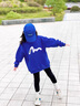 WASSUP WKENG聯(lián)名藍(lán)色男童秋季套裝2025新款春秋女童加絨衛(wèi)衣冬裝兒童運(yùn)動(dòng)褲子 寶藍(lán)+黑褲子（春秋款） 100 推薦【24-32斤】 曬單實(shí)拍圖
