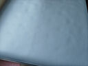 塔山（TASHAN）牛皮席頭層水牛皮涼席夏季純色真皮軟席子A類(lèi)母嬰一擦即凈易清洗 升級加厚4mm 天使藍單席 1.5米床 150cm*200cm 曬單實(shí)拍圖