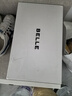 百麗七夕節(jié)明星同款男鞋運動鞋商場款小輕甘真牛皮慢跑阿甘鞋8LJ01CM4 白色/藍色 42 (260mm) 曬單實拍圖