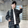 卡兔藍貓兒童裝男童秋裝套裝春秋款2025新款衣服運動(dòng)男孩秋季大童酷帥氣潮 黑色 150 曬單實(shí)拍圖