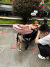 朗納鉑 鷹Pro嬰兒推車嬰兒車可坐可躺輕便折疊一體靠背雙向兒童BB傘車 小豬粉 全新升級 曬單實拍圖
