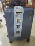 美旅（American Tourister）2025新款美旅行李箱20寸25寸29寸帶擴展防爆拉鏈旅行箱N(xiāo)A4 藍色 20英寸 曬單實(shí)拍圖
